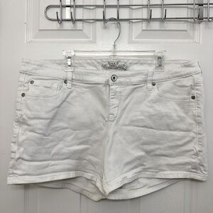 Torrid Plus Size Women's White Jean Shorts size 18